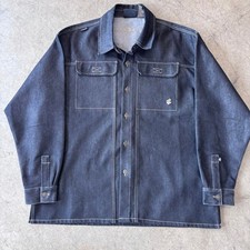 Vintage RocaWear Y2K 2000s new without tags denim jacket, size XXL, flawless