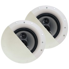 Acoustic Audio CSic84 Frameless In Ceiling Speakers with 8" Woofers 1 Pair