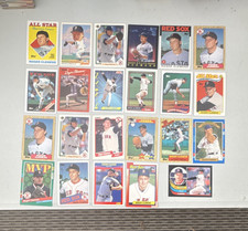 Topps Fleer Donruss Score MLB Card Lot x23 Roger Clemens Red Sox 1985-92