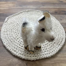 Fuzzy Llama Mini Plush Posable Legs 5" Realistic Stuffed Animal