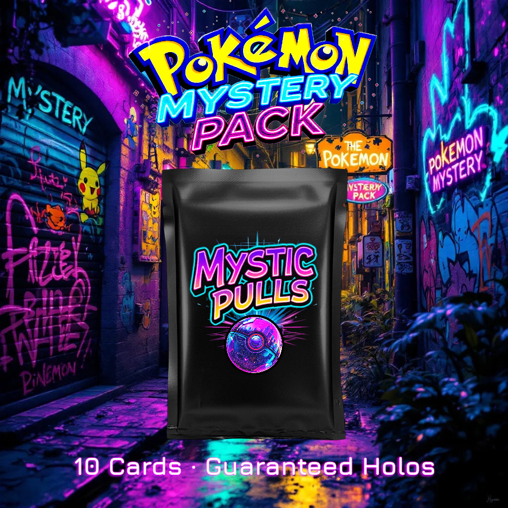 Pokemon Cards - Black Pack! 10 Cards | 2 Holos + 3 Reverse Holos!