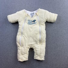 Baby Merlin's Magic Sleepsuit Infant Small 3-6 Months Swaddle Zip One Piece