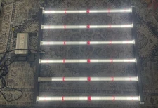 Spider Farmer LED Grow Light 6 Bars Full Spectrum Dimmer Read (45x46 Inches)