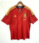 Spain National Team RFEF Men's XL Euro 2012 Campeones "Signatures" Game Jersey
