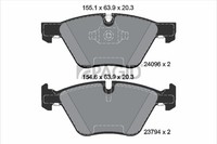Pagid Bremsbelagsatz Scheibenbremse T1509N FüR Bmw 3Er E90 1Er E81 E88 E87 E82