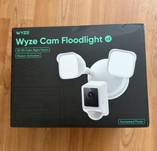 Wyze Cam Floodlight v2 - Night Vision 2K HD Outdoor LED Smart Security Camera