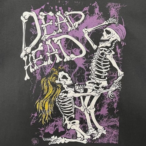 Vintage 90s Dead Head Laidback Leisurewear Rare Single Stitch Art T Shirt Large - Picture 3 of 6