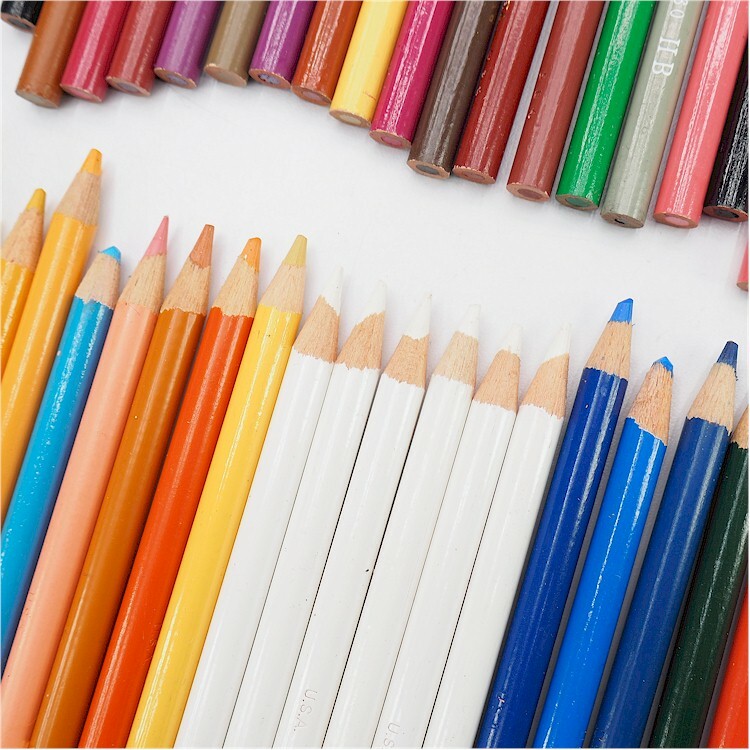 76X! PRANG LOOSE Colored Pencils, Assorted Colors/Shades *OPEN BOX