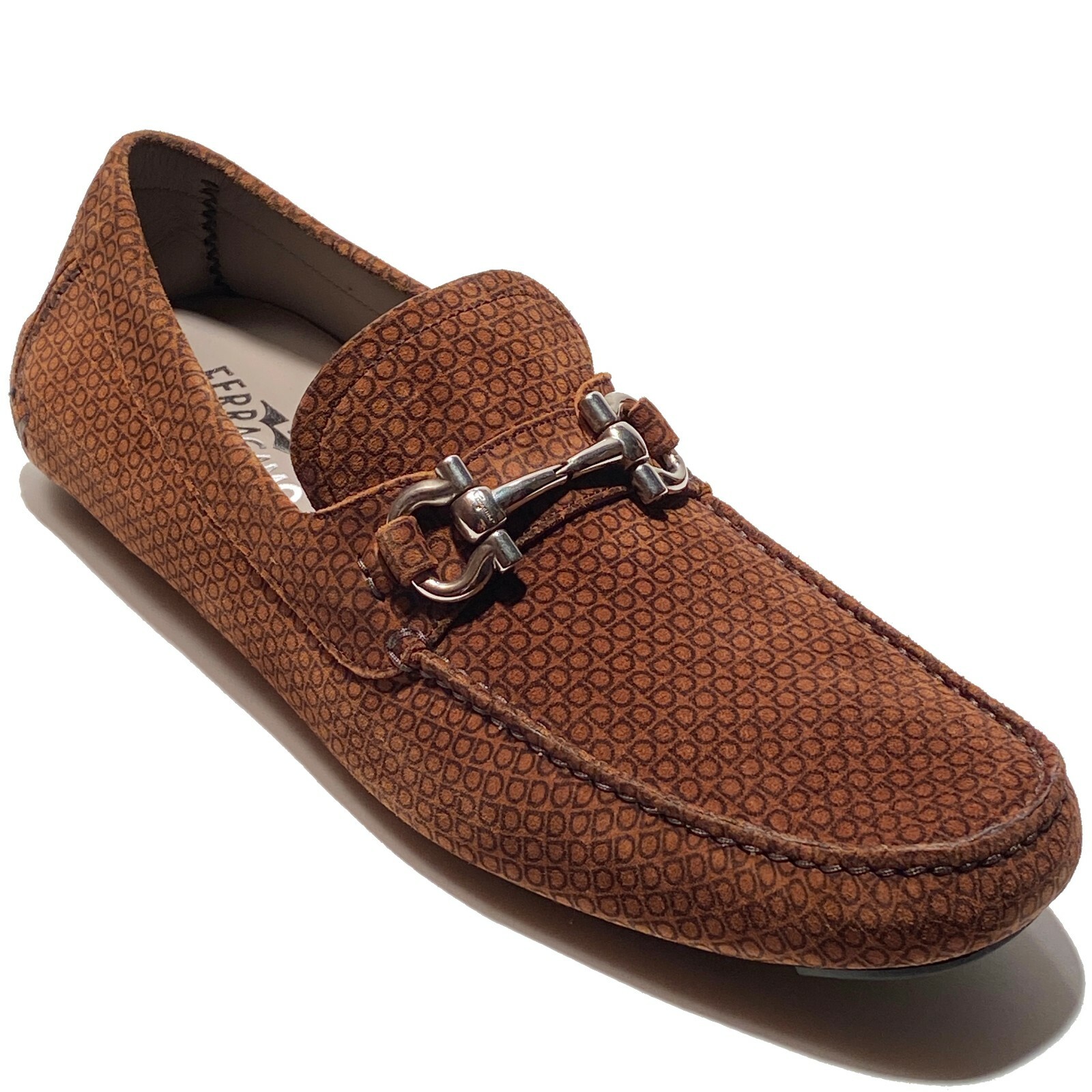Salvatore Ferragamo Parigi Suede Driver