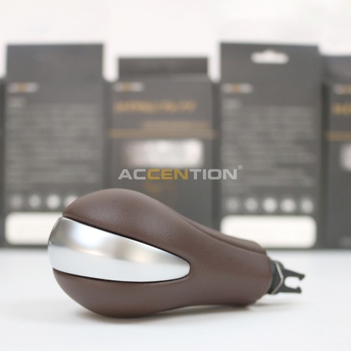 Brown Leather Gear Shift Knob For Infiniti G25 G37 - Picture 6 of 9