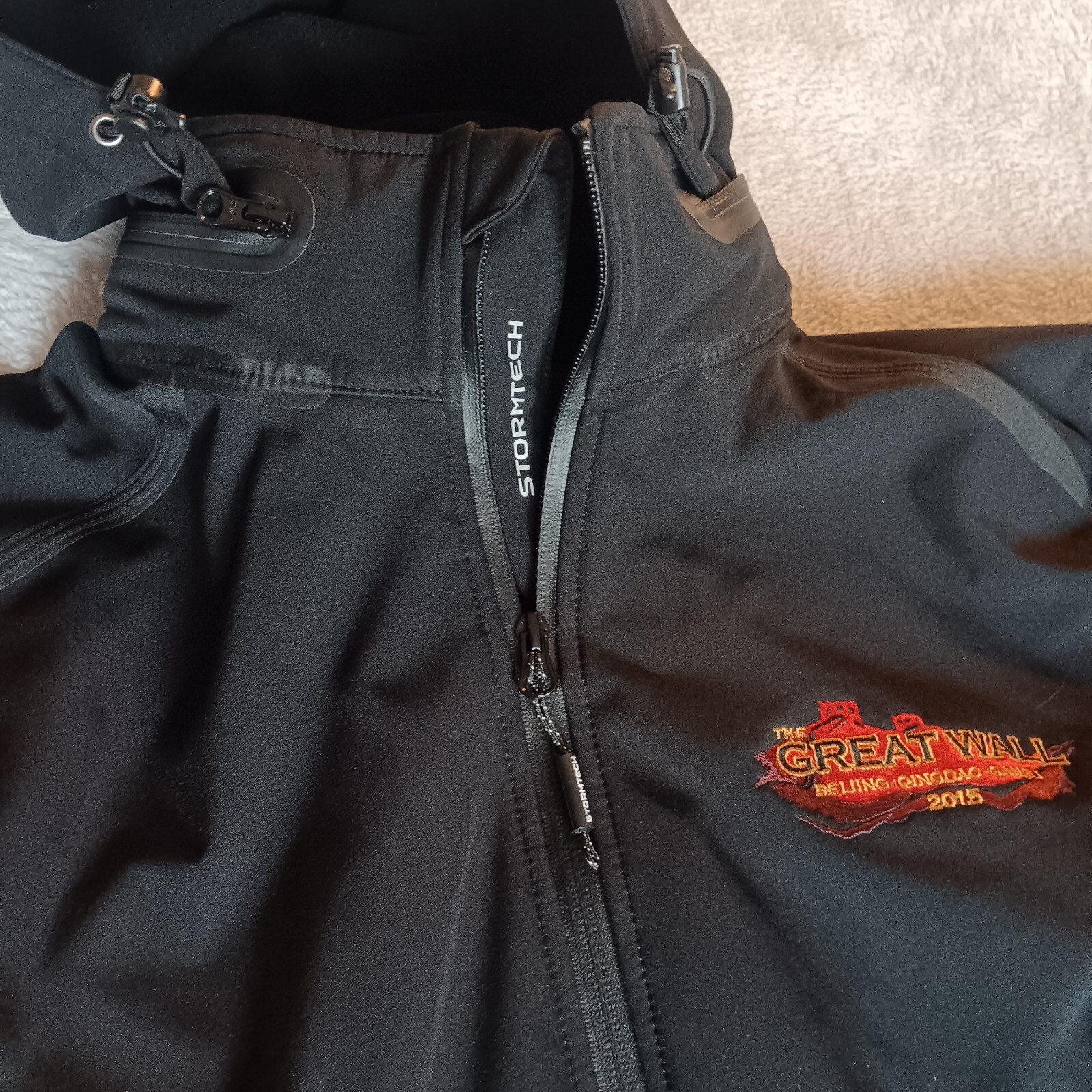 Stormtech Jacket Mens Large Black Performance Ful… - image 8