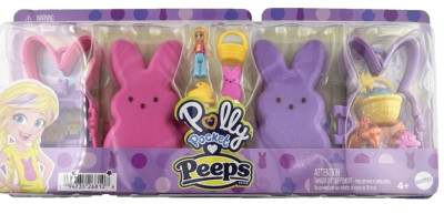 Polly Pocket & Peeps, Dolls & 2 Playsets With 6 Themed Accessories New