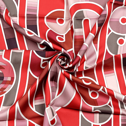 Hermes Scarf MELODIE CHROMATIQUE 90cm Silk Foulard Carre VIRGINIE JAMIN - Picture 4 of 8