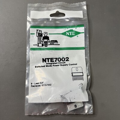 1 Each ~ NTE7002 ~ IC ~ Switch Mode Power Supply Control ~ 9-LEAD SIP ...