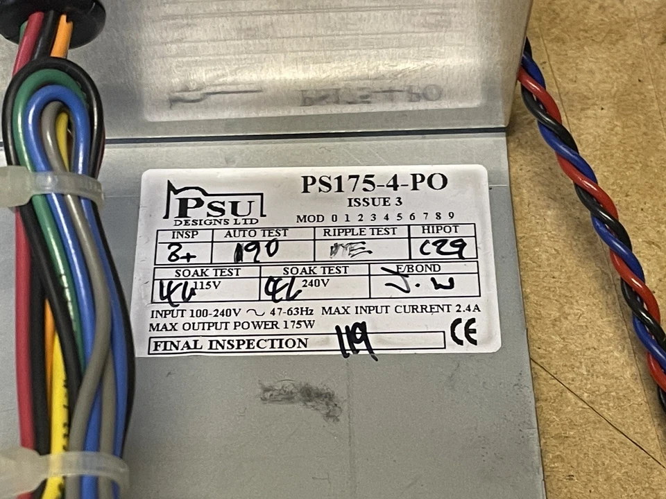MIDAS VERONA 400 power supply unit 01 - Image 3 of 4