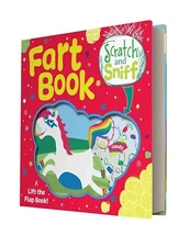 BUDDY & BARNEY SCRATCH 'N' SNIFF FART BOOK HARDCOVER BRAND NEW