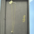 Isabella M 925 Sterling Silver Gold Plated Neclace Cross, Heart &Anchor