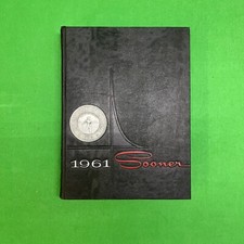 EXCELLENT / NEAR MINT! 1961 University of Oklahoma Sooner Yearbook OU #C