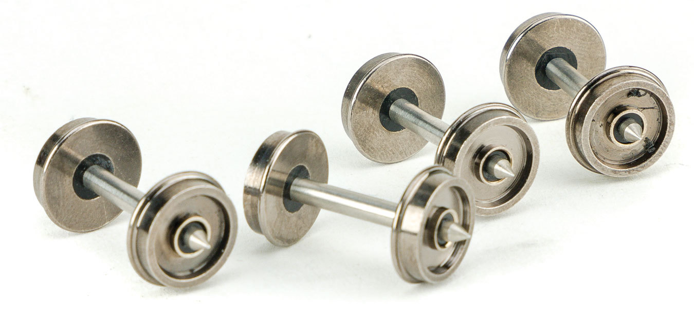 H0 Scale - Walthers Wheelsets 33"" Made of Metal 12 Pieces -- 2300  New