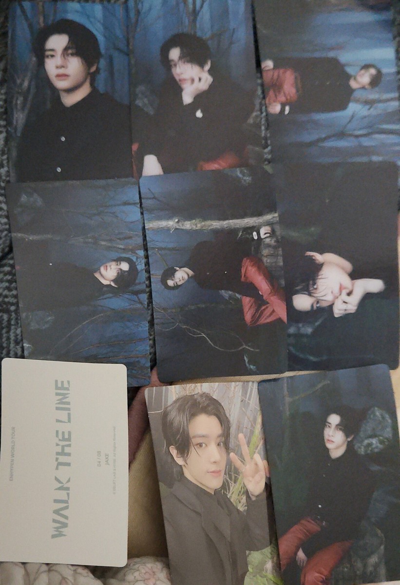 ENHYPEN TRADING PHOTOCARD SET WALK THE LINE WORLD TOUR MD | eBay