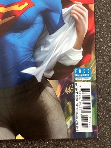 Supergirl #15 variante Artgerm DC Comics renacimiento casi nuevo 2018 - Imagen 5 de 6
