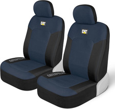   Meshflex Automotive Seat Covers for Cars Trucks and Suvs Set of 2   Black/Bl