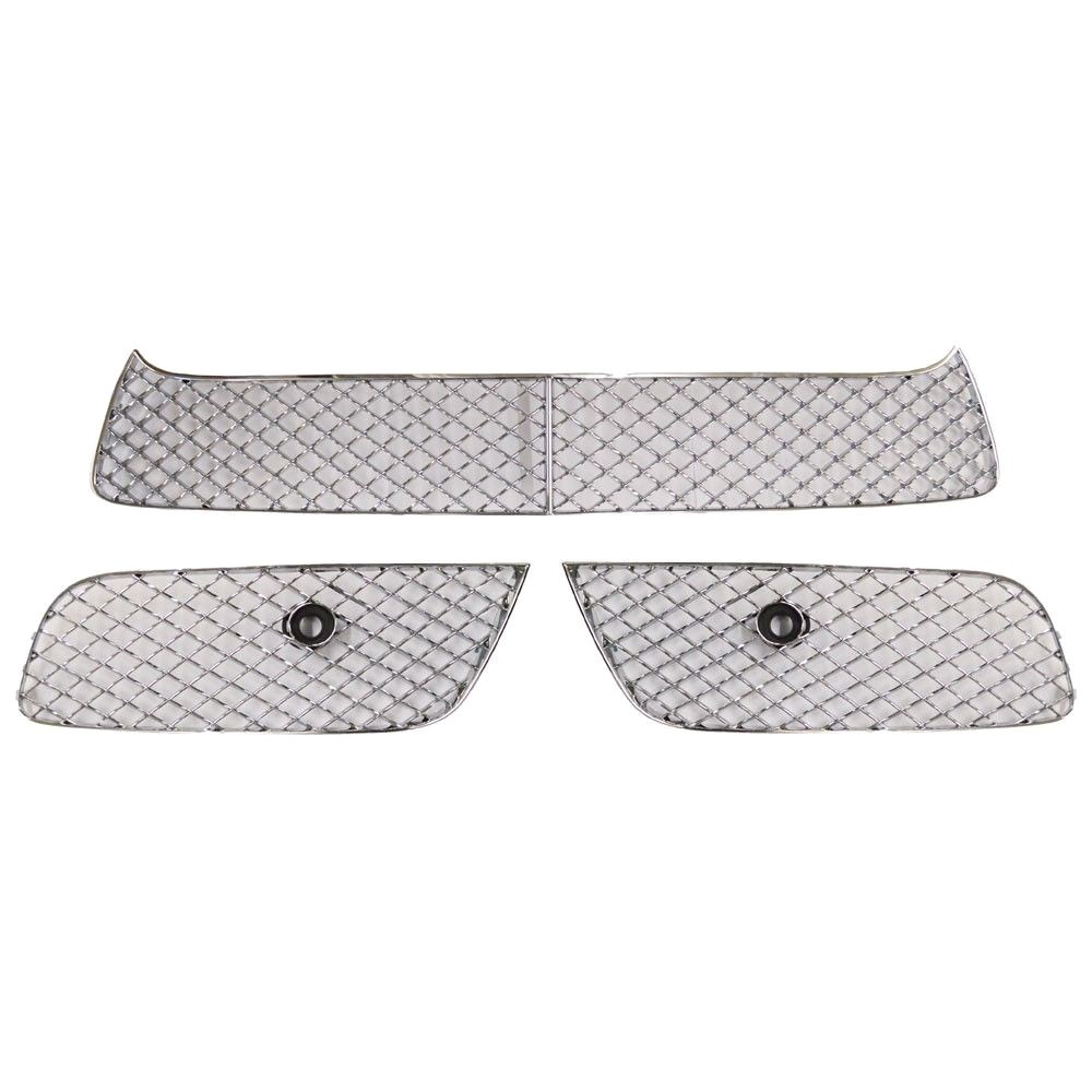 Bentley Continental Gt Gtc V8 Chrome Bumper Grills 12 - 15
