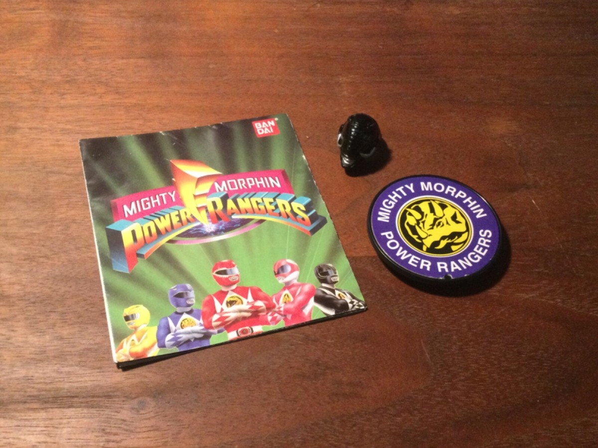 Vintage POWER RANGERS TOY CATALOG Brochure Bandai 1994 Insert MMPR