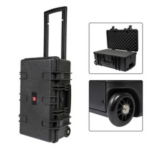 Weatherproof Hard Travel Case w/ Customizable Foam For Camera  Accs 22"x14"x10"