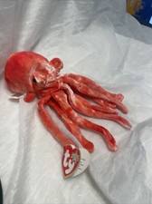 Vintage 2000 TY Beanie Baby-Wiggly the Squid MWMT
