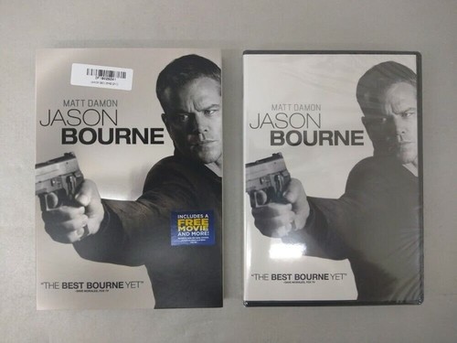 Jason Bourne (DVD) w/ Slipcover *Ships USPS Ground Advantage* - Foto 3 di 5