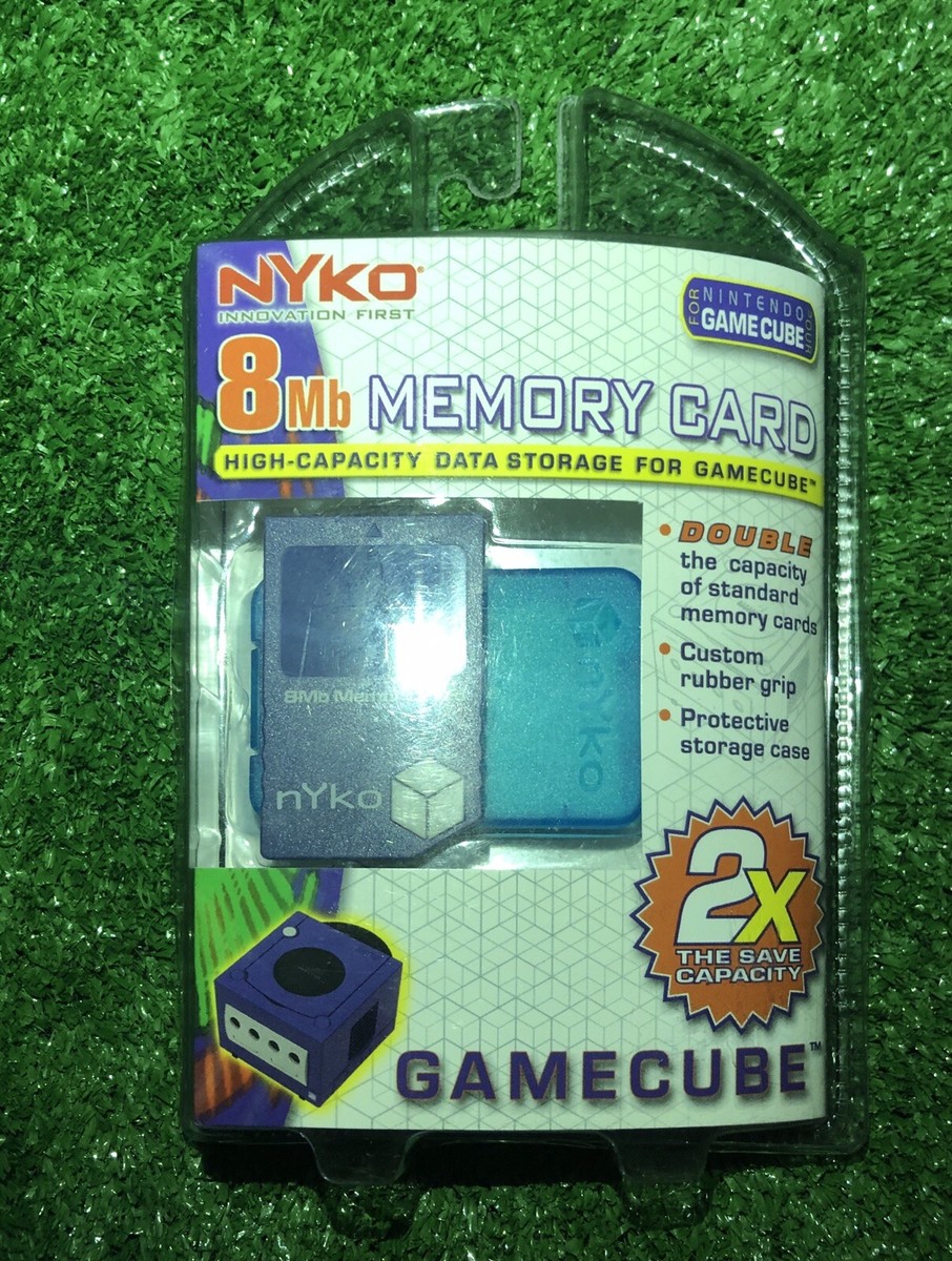 NYKO 8MB Game Cube Memory Cards