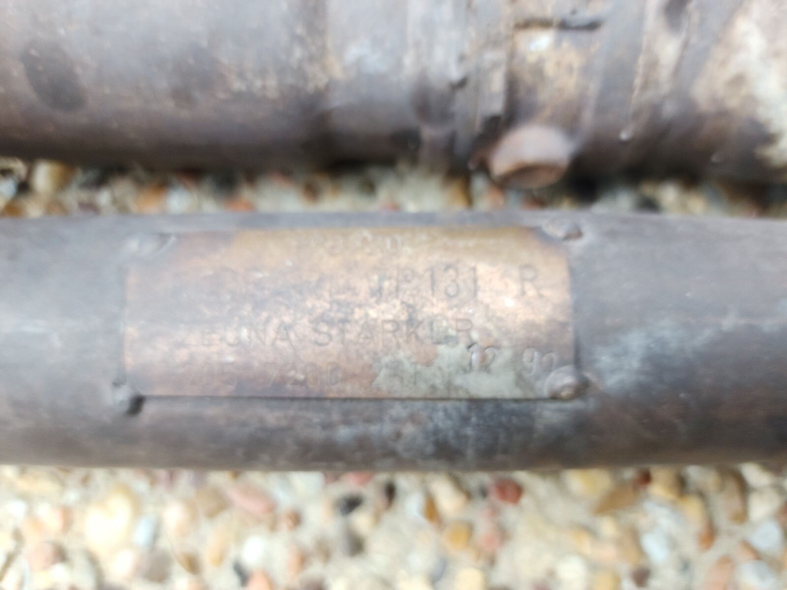 FERRARI 360 MODENA OEM FACTORY GENUINE ORIGINAL EXHAUST SYSTEM WITH PIPE TIPS