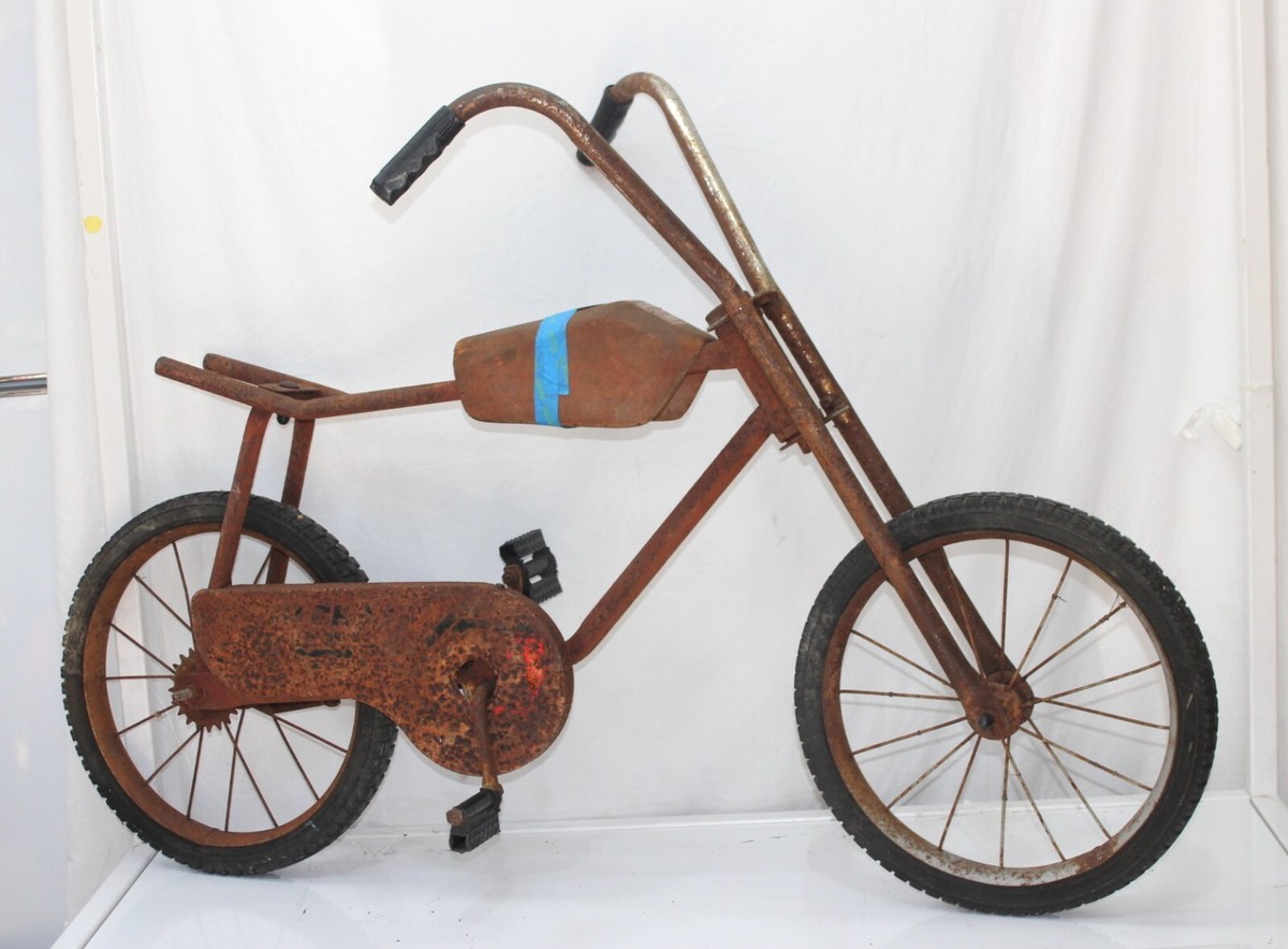 Vintage HONDA Bicycle- Chopper Ape Hangers Metal Tank- 1960's? | eBay