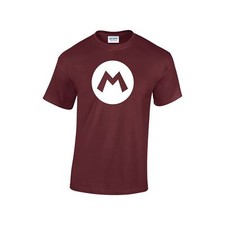 Image of Gaming Mario Bros age Short Cartoon Tshirt Official Tee Sleeve Retro years Luigi