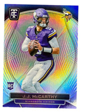 2024 Totally Certified JJ MCCARTHY#127 SILVER HOLO MIRROR Rookie RC Vikings