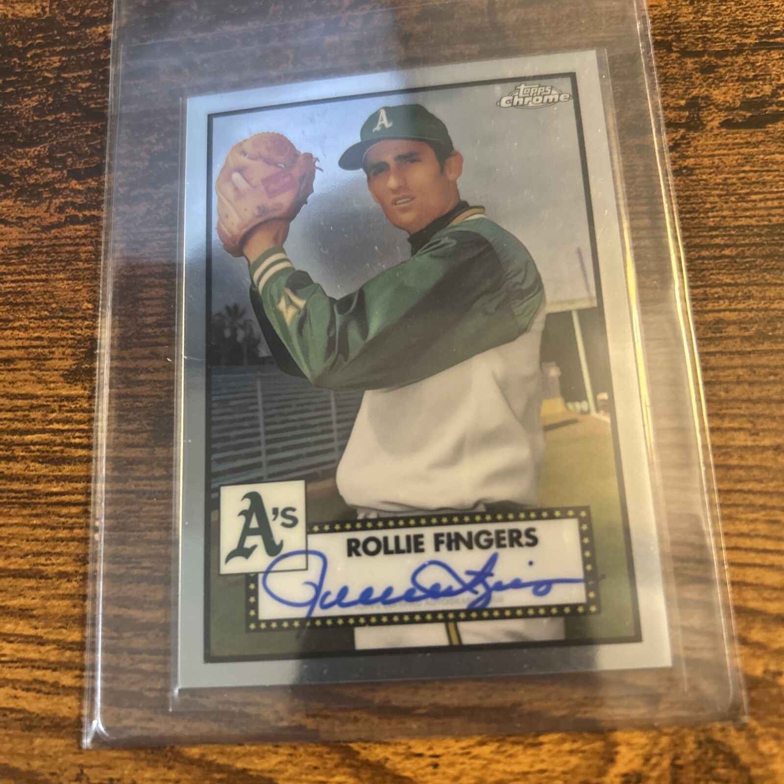 2021 Topps Chrome Platinum Anniversary - Autographs #PA-RF Rollie Fingers (AU)