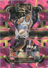 2024-25 Panini Select WNBA Pink Ice Prizm Diamond DeShields Chicago Sky #100