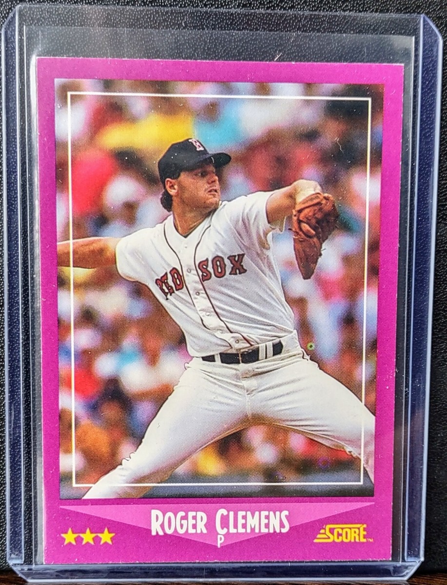 1988 Score Roger Clemens #110 Boston Red Sox | eBay