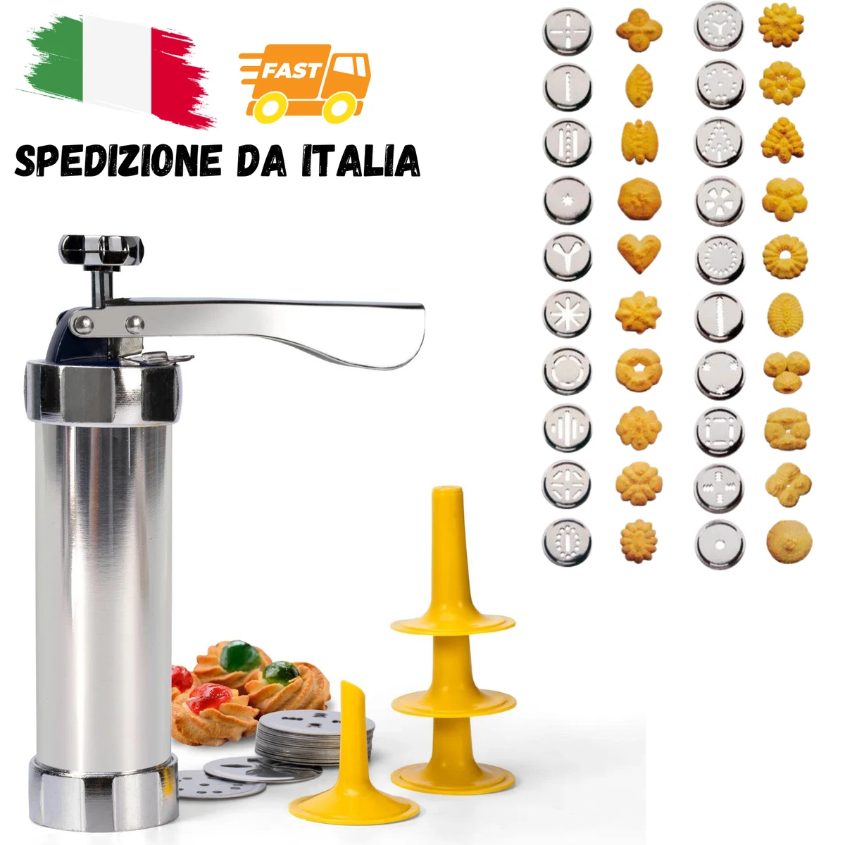 Pressa per biscotti in acciaio inossidabile | FA120790
