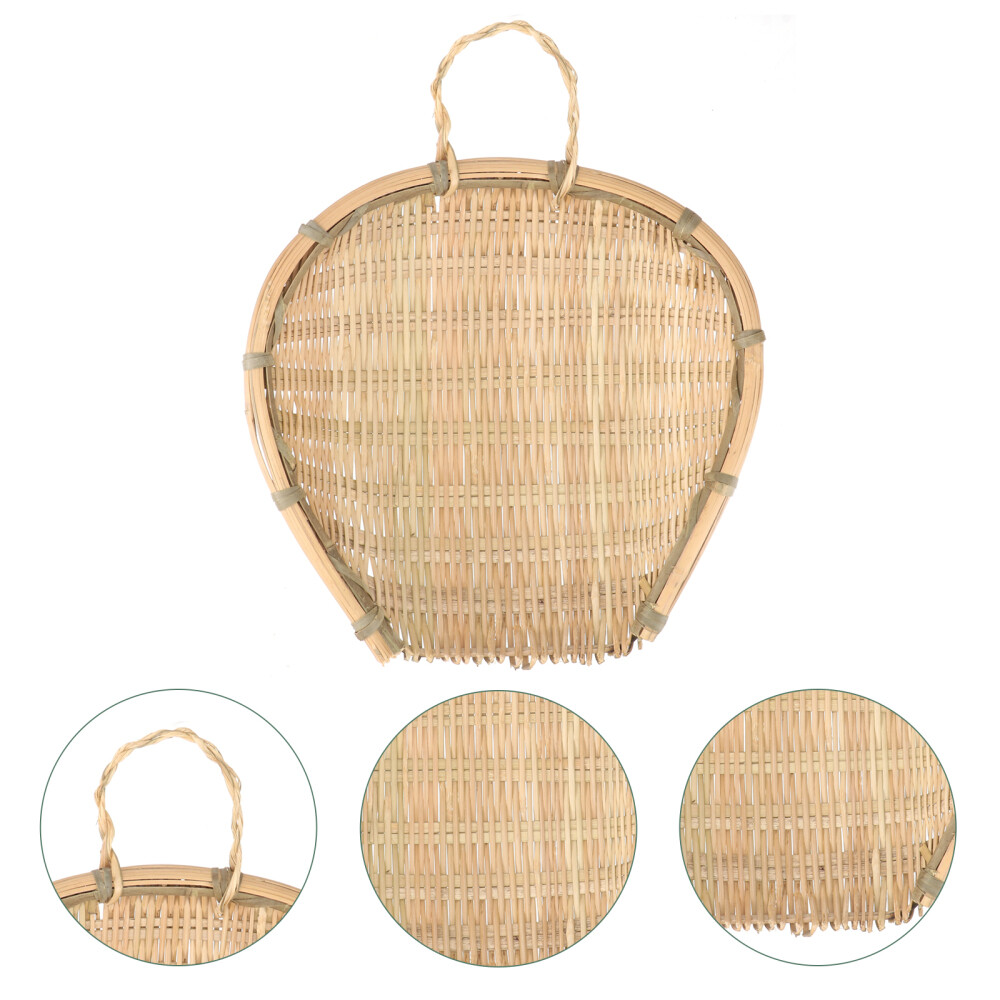 Bamboo Shau Dinner Plate Storage Containers Decorative Serving Basket
