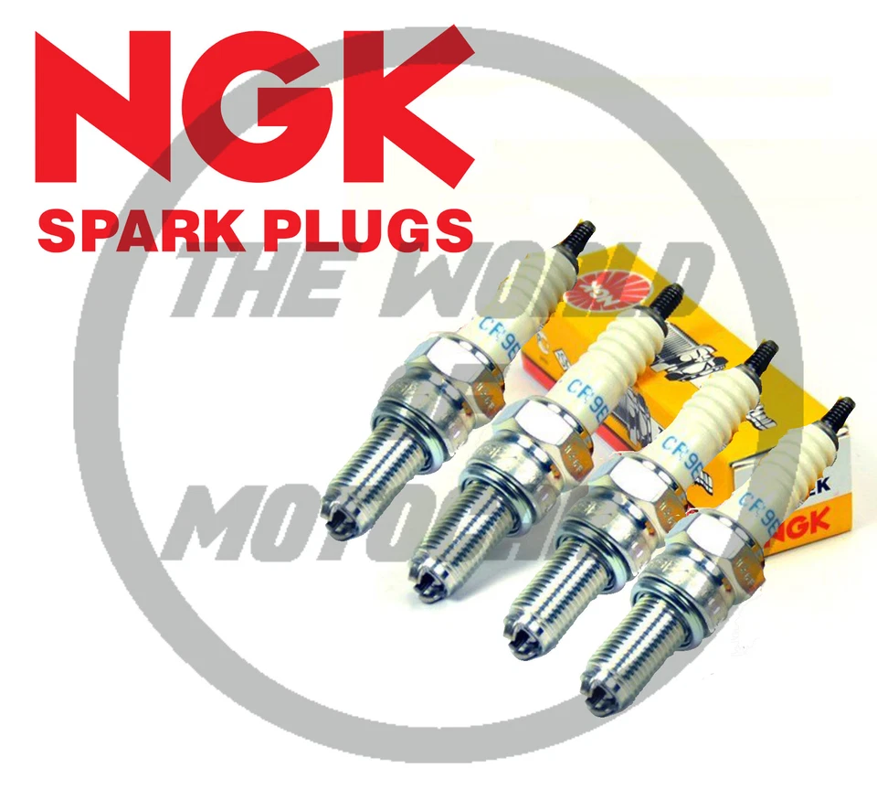 KIT CANDELE NGK CR9EK PER MOTO KAWASAKI Z 750 2007 2008 2009 2010 ( Z750 ) N. 4