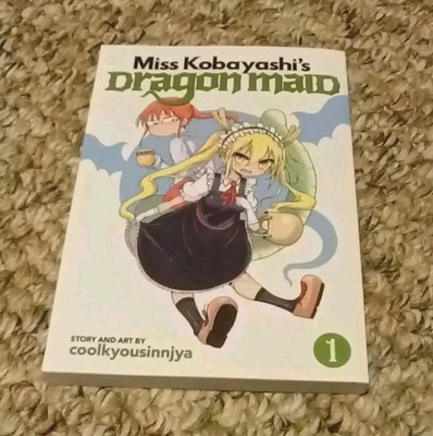Miss Kobayashi's Dragon Maid English Manga Volume 1 Coolkyousinnjya Book Comic