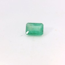 1.01ct Loose Emerald Cut Genuine Natural Emerald 7 x 5 mm