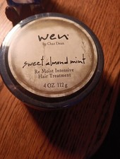 Wen Chaz Dean Re-Moist Hydrating Hair Mask SWEET ALMOND MINT 4 oz NEW UNSEALED