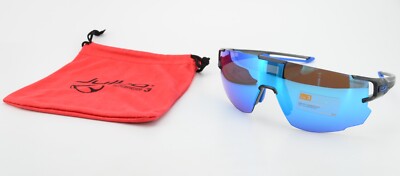 JULBO Sunglasses Aerospeed J 502 11 21 Blue Mirrored Wrap Spectron3CF Cat. 3