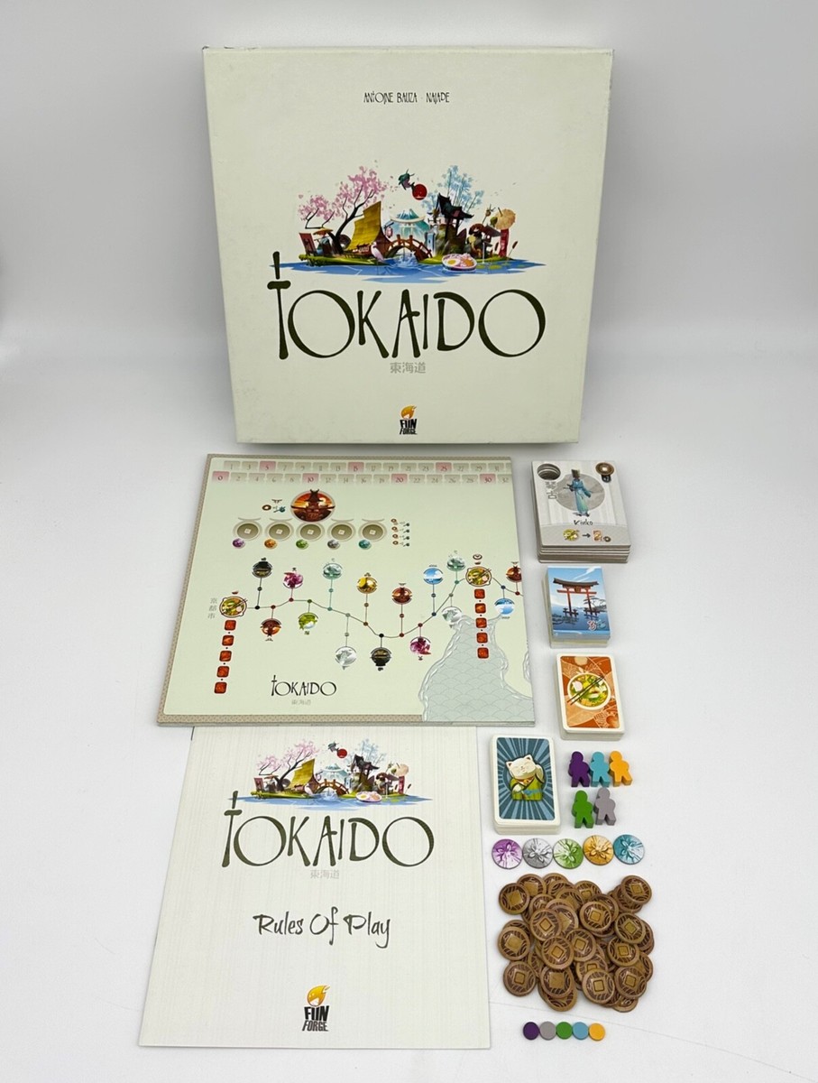 Tokaido Board Game 2014 by Fun Forge! - Missing 3 Cards | eBay