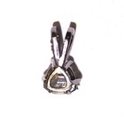 14k white gold .36ct SI1 I trapezoid diamond pendant slide .5g vintage — photo 4