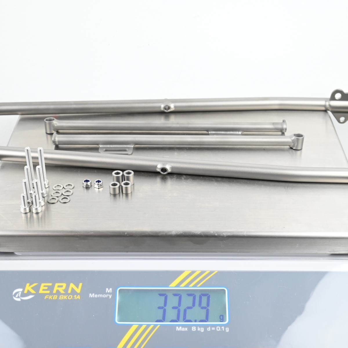 TUBUS Gepäckträger Lowrider Tara Titan Vorderradgepäckträger eBay