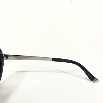 Judith Leiber Sunglasses Waltz Jet Black Silver Oversized Frames Black Lenses Judith Leiber Sunglasses Waltz Jet Black Silver Oversized  main image 4